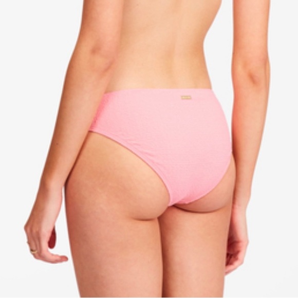 BILLABONG So Dazed Lowrider Bikini Bottoms in Pink Sunset - Picture 2 of 8
